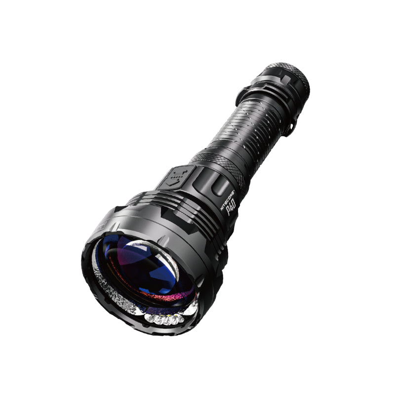 most powerful black light flashlight NITECORE P40 2900m Ultra Long Throwing Rechargeable LEP Flashlight