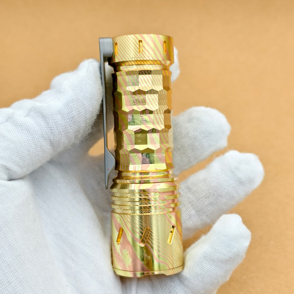 Reylight Mokume Krystal quad Flashlight – Nealsgadgets