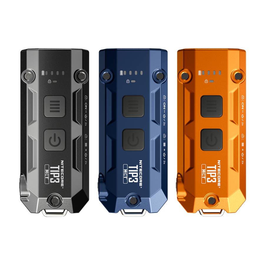 NITECORE TIP3 720lm Rechargeable Keychain Flashlight Multi Color