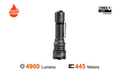 ACEBEAM DEFENDER P17 XHP70.3 LED 4900lm 445m 21700 Tactical LED Flashlight