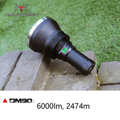 Amutorch DM90 SBT90.2 6000lm 2474m Thrower LED Flashlight
