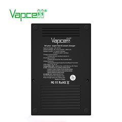 Vapcell S4 plus LCD Display 3A Intelligent Li-ion/IMR/Ni-MH Battery Charger 21700