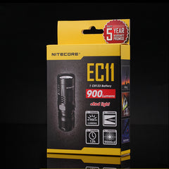 Nitecore Explorer EC11 CREE XM-L2 U2 LED 900 Lumens 18350 EDC Flashlight