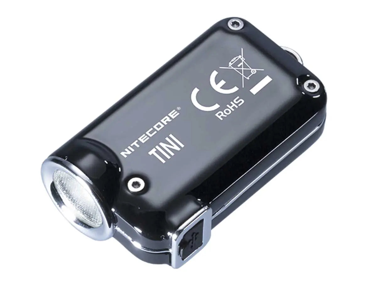 cree led usb rechargeable flashlight Nitecore TINI SS CREE XP-G2 LED 380 Lumens USB Rechargeable Stainless – Nealsgadgets