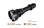 Acebeam L19 V2.0 SFT40 Osram 2200lm 1083m 21700 Thrower Flashlight