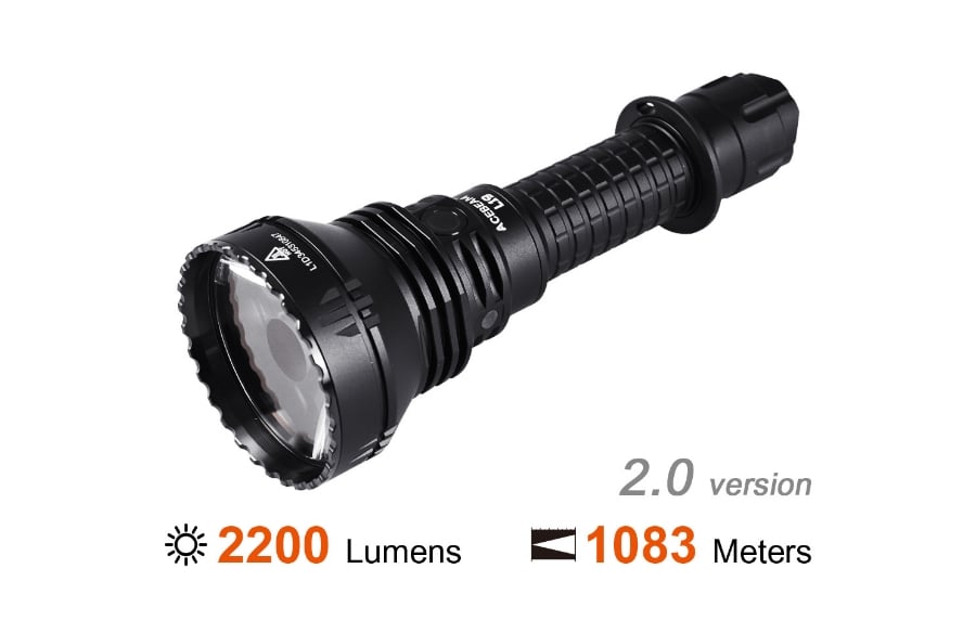 Acebeam L19 V2.0 SFT40 Osram 2200lm 1083m 21700 Thrower Flashlight
