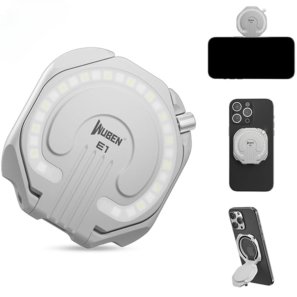 WUBEN E1 EDC Rechargeable Selfie Light Portable Ring Light