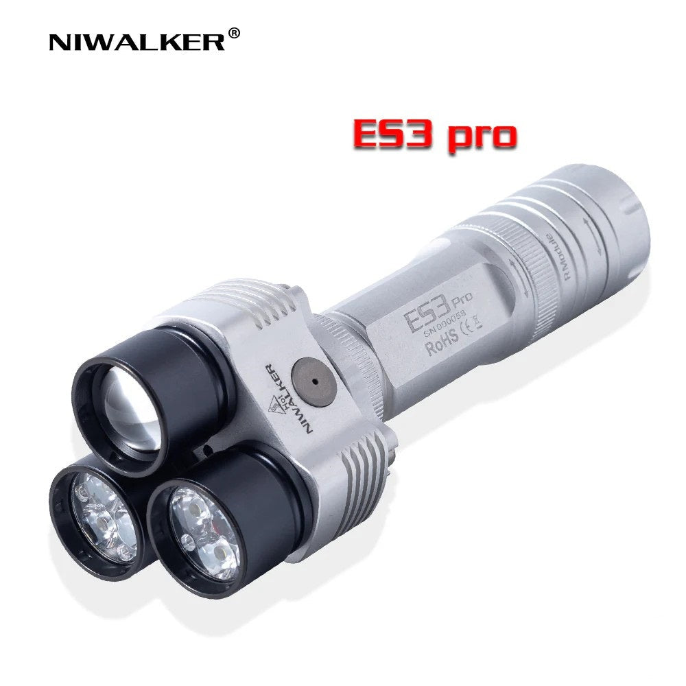 Niwalker ES3 Pro 3 heards Mutli-Purpose Flashlight Main image