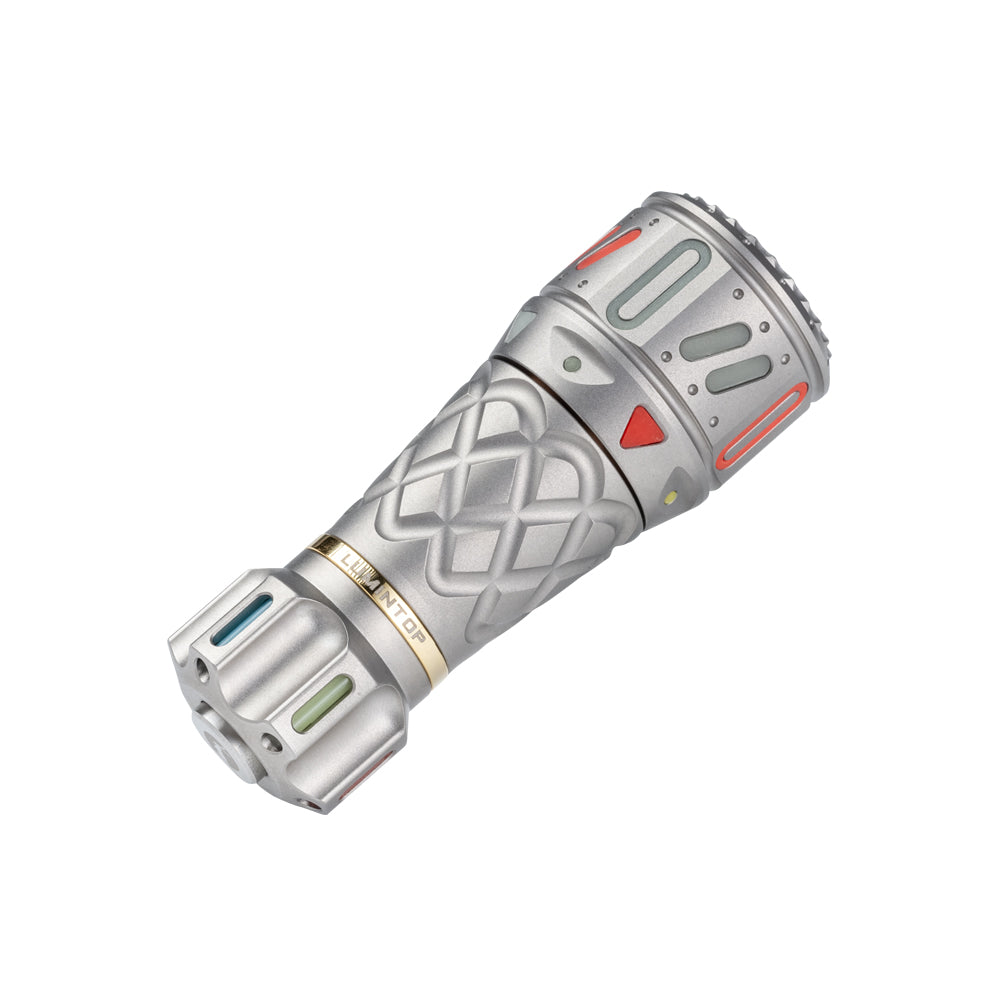 LUMINTOP THOR Gyro Titanium 400lm 1200m 18350 LEP Flashlight