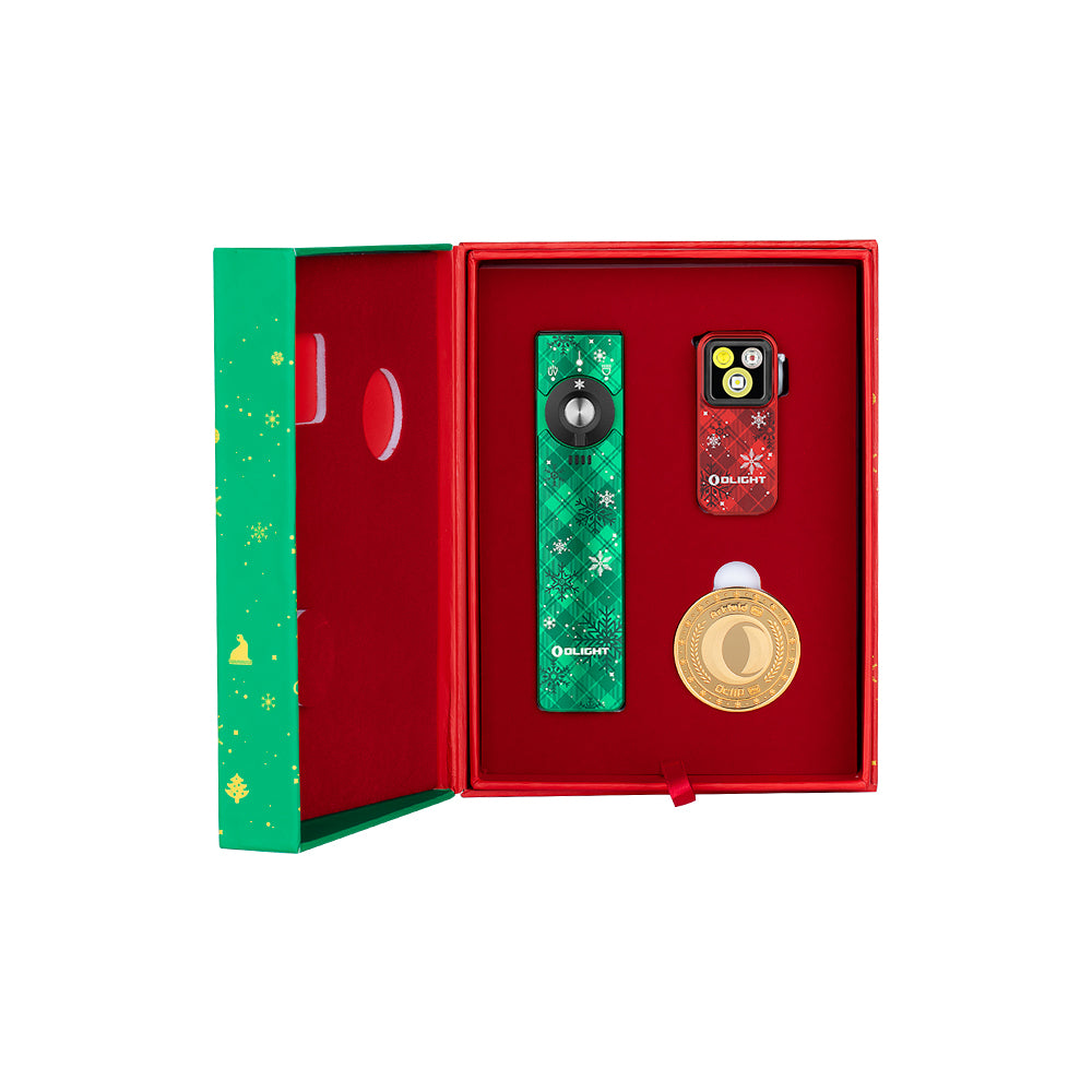 OLIGHT Arkfeld Pro Snowflake Oclip Pro Christmas Gift Box