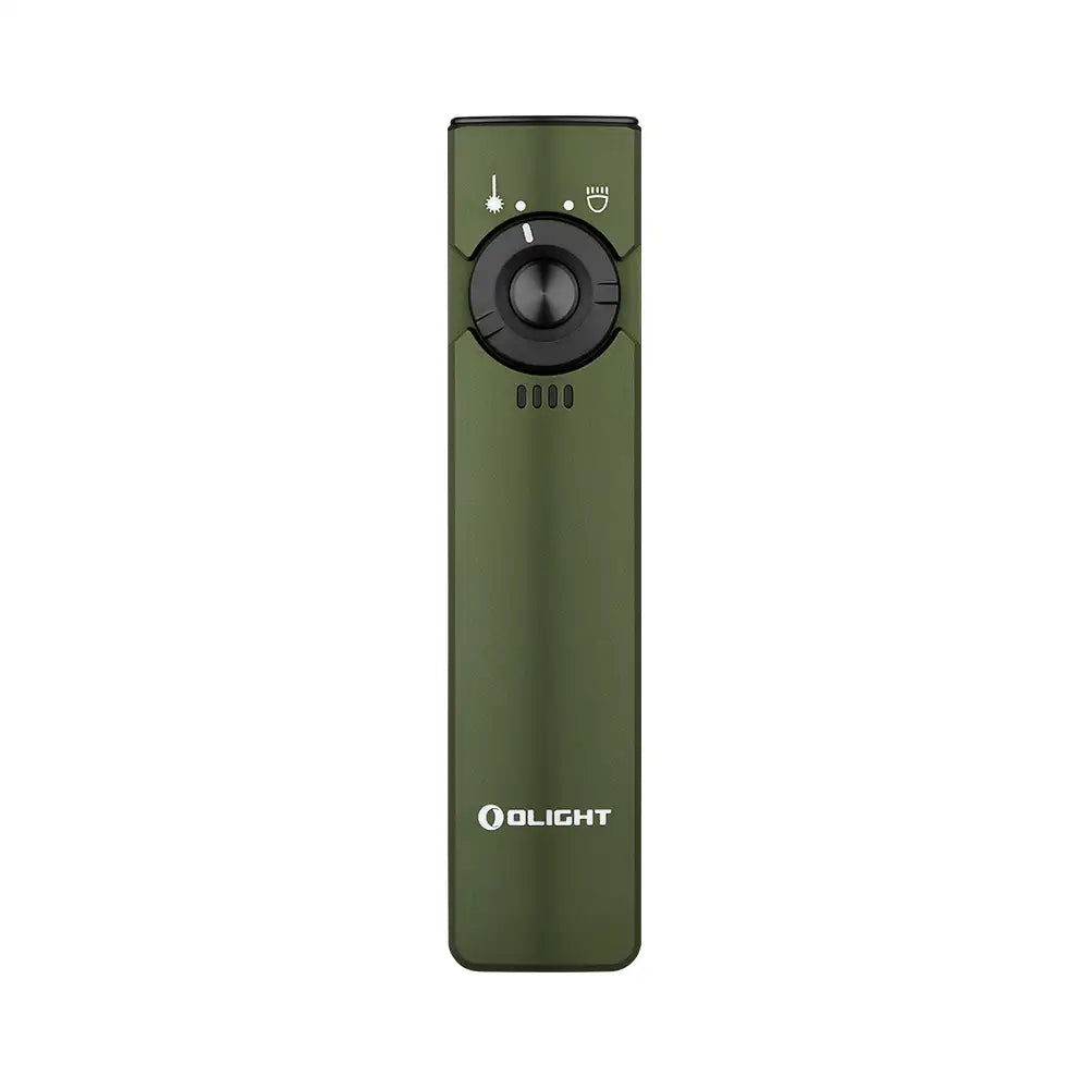 OLIGHT Arkfeld Flat Flashlight with Green Laser & White Light