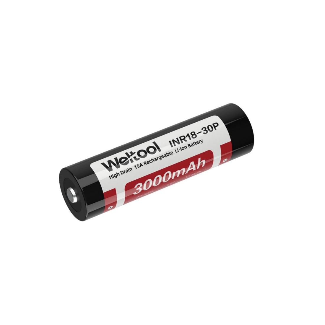 Weltool INR18-30P high drain 18650 battery 3000mAh Main image