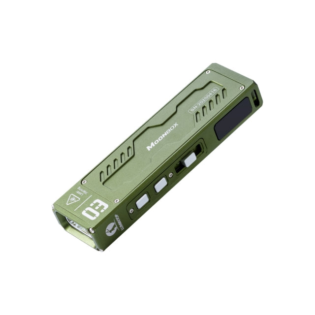 LUMINTOP MoonBox 3.0 Multi-Function 1200lm Slim EDC Flashlight with Laser Pointer UV RGB Light