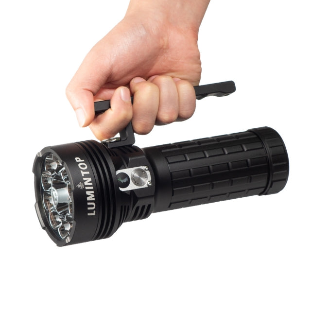 LUMINTOP DF11 26000lm 760m 46110 Flood Thrower Rechargeable LED Flashlight