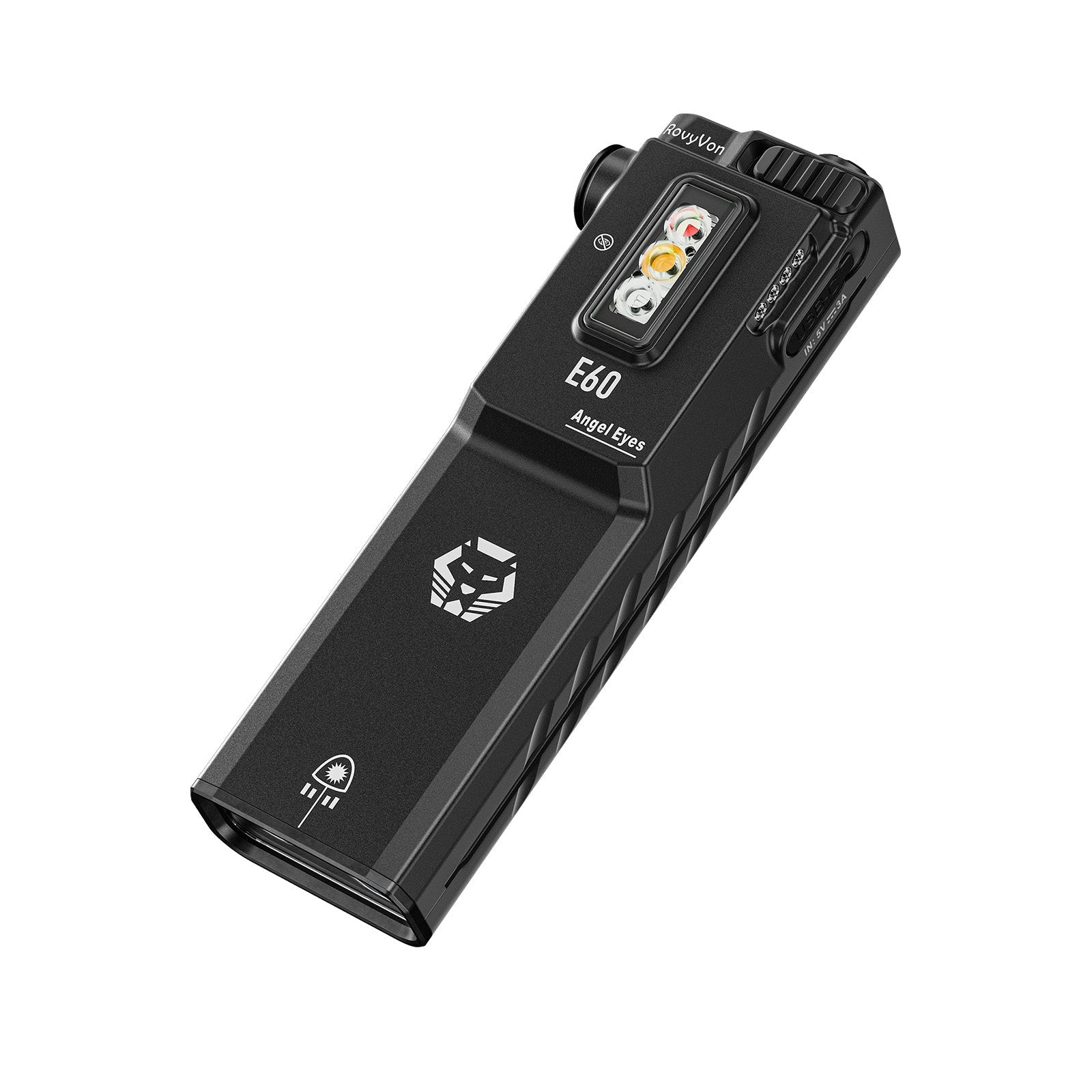 RovyVon Angel Eyes E60 Flat Palm-sized EDC Flashlight