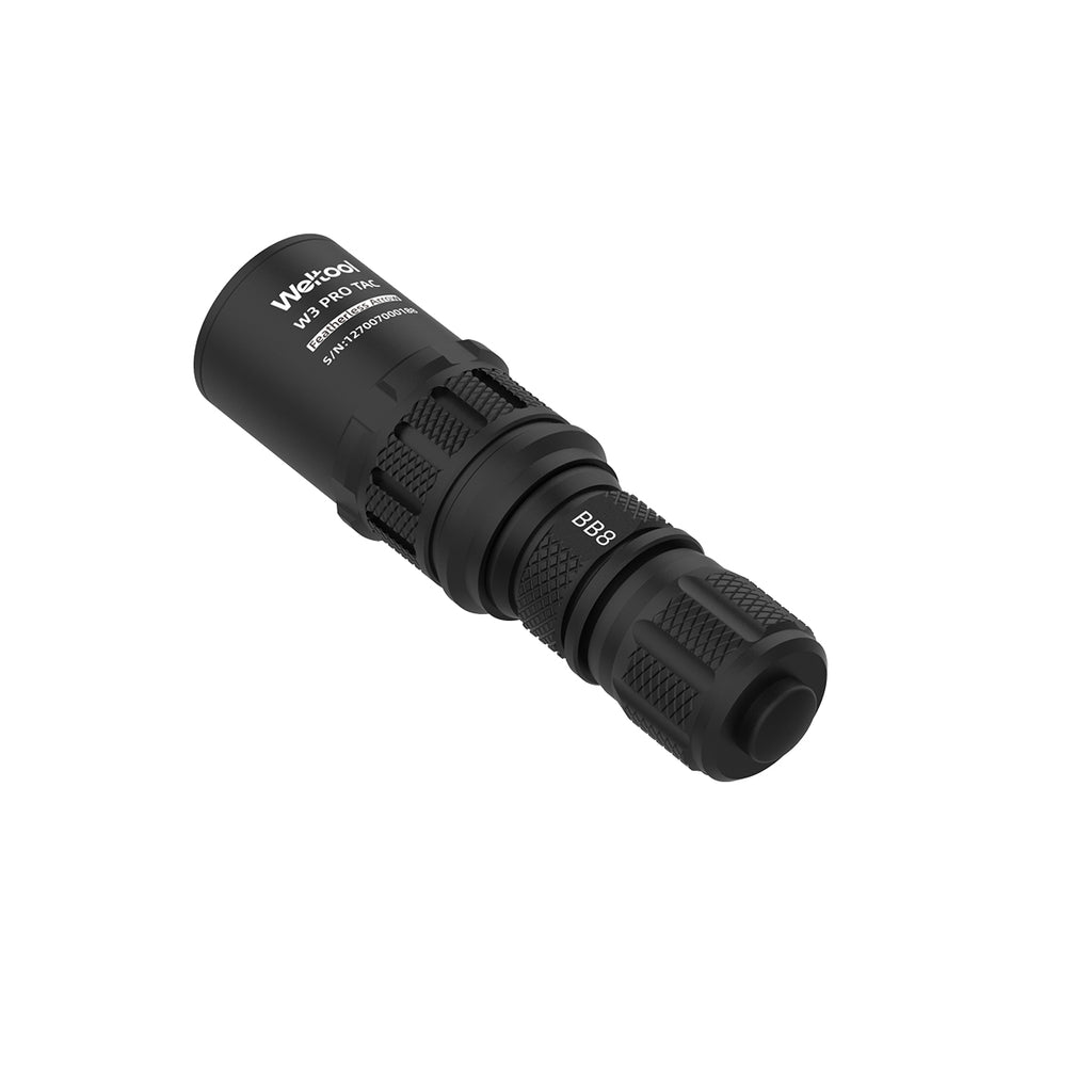 Weltool W3 pro Tac mini 1479m 930lm 18350 Thrower LEP Spotlight Flashlight