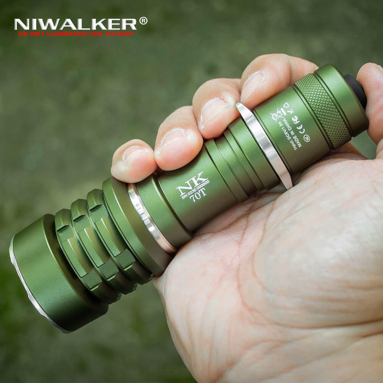 Niwalker N70T 3500 Lumens Tactical Flashlight