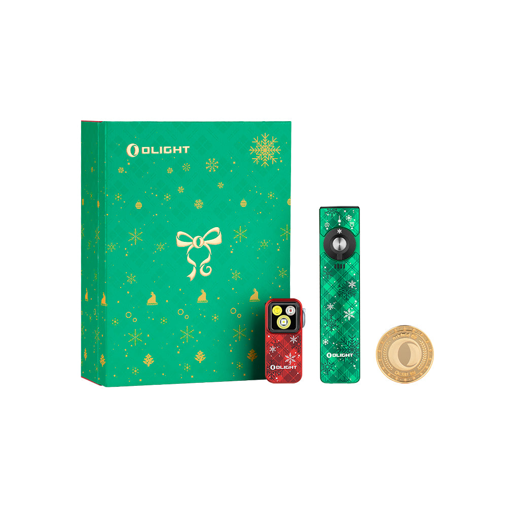 Olight Box OLIGHT Arkfeld Pro Snowflake Oclip Pro Christmas Gift Box – Nealsgadgets