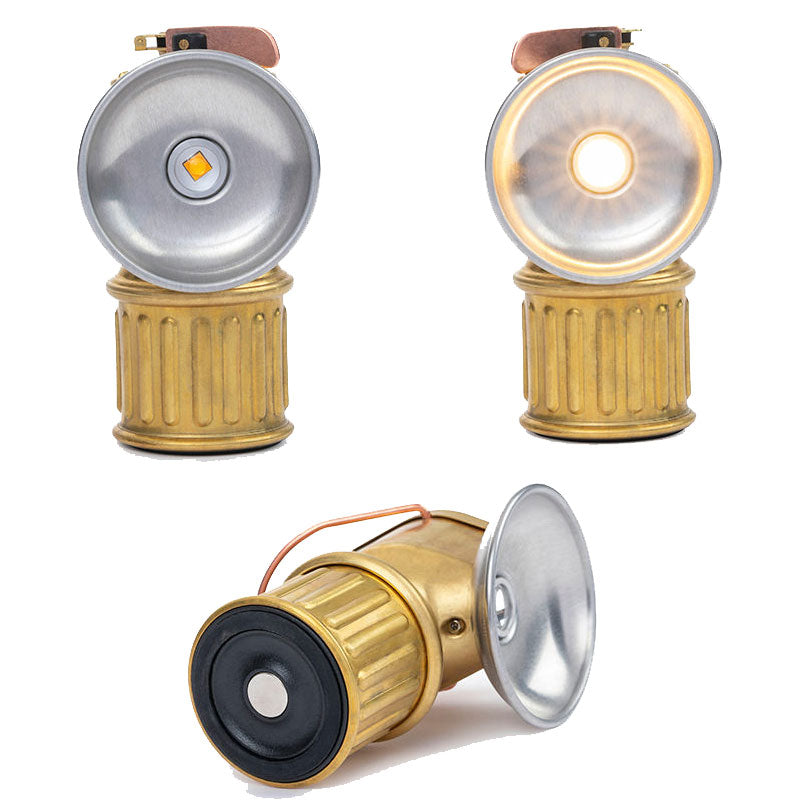 Barebones Miners Brass Lantern Secondary image