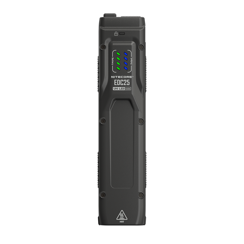 NITECORE EDC25 3000 Lumen Ultra Slim Flat Rechargeable EDC Flashlight