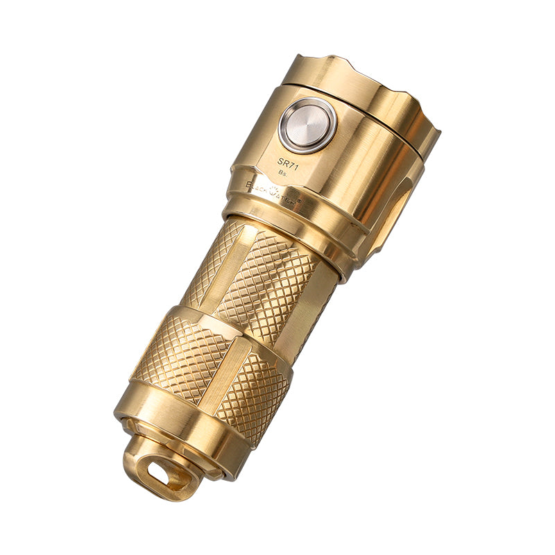 Blackwater SR71Bs Brass 1000lm 140m 16340 EDC Flashlight Secondary image