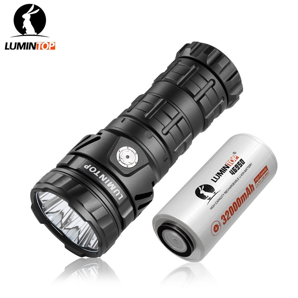 LUMINTOP Mach 5.0 15000lm 1200m  Thrower Flood 46950 Flashlight with Active Fan-Cooling Main image