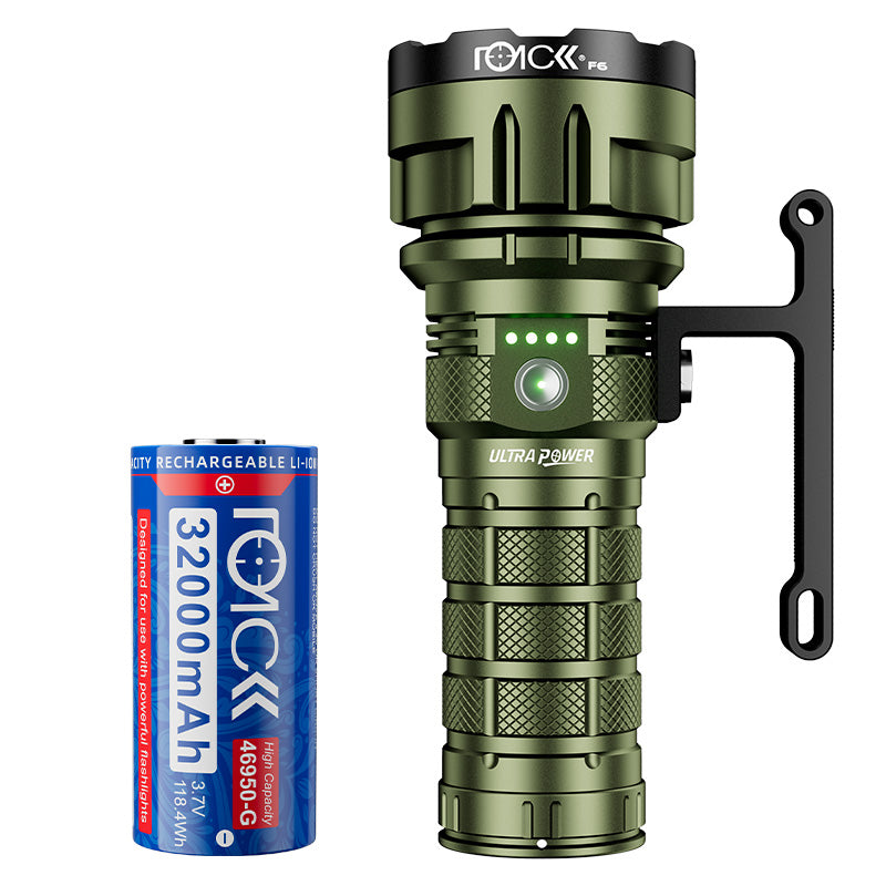 Rock CK-F6 6800lm 1716m Thrower 46950 LED Flashlight – Nealsgadgets