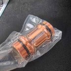 MATEMINCO SL02 Copper Titanium 1287lm 451m 18650 EDC Flashlight with RGB Aux