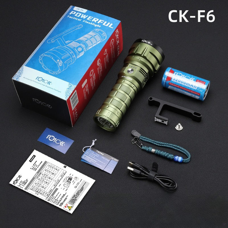 Rock CK-F6 6800lm 1716m Thrower 46950 LED Flashlight