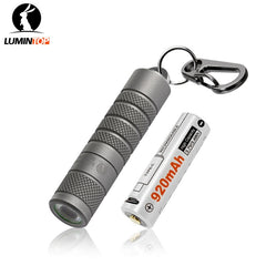 LUMINTOP Silver Fox Titanium 760 Lumens Magnetic AA 14500 EDC Flashlight