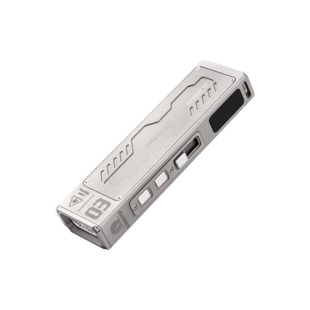 LUMINTOP MoonBox 3.0 Multi-Function 1200lm Slim EDC Flashlight with Laser Pointer UV RGB Light