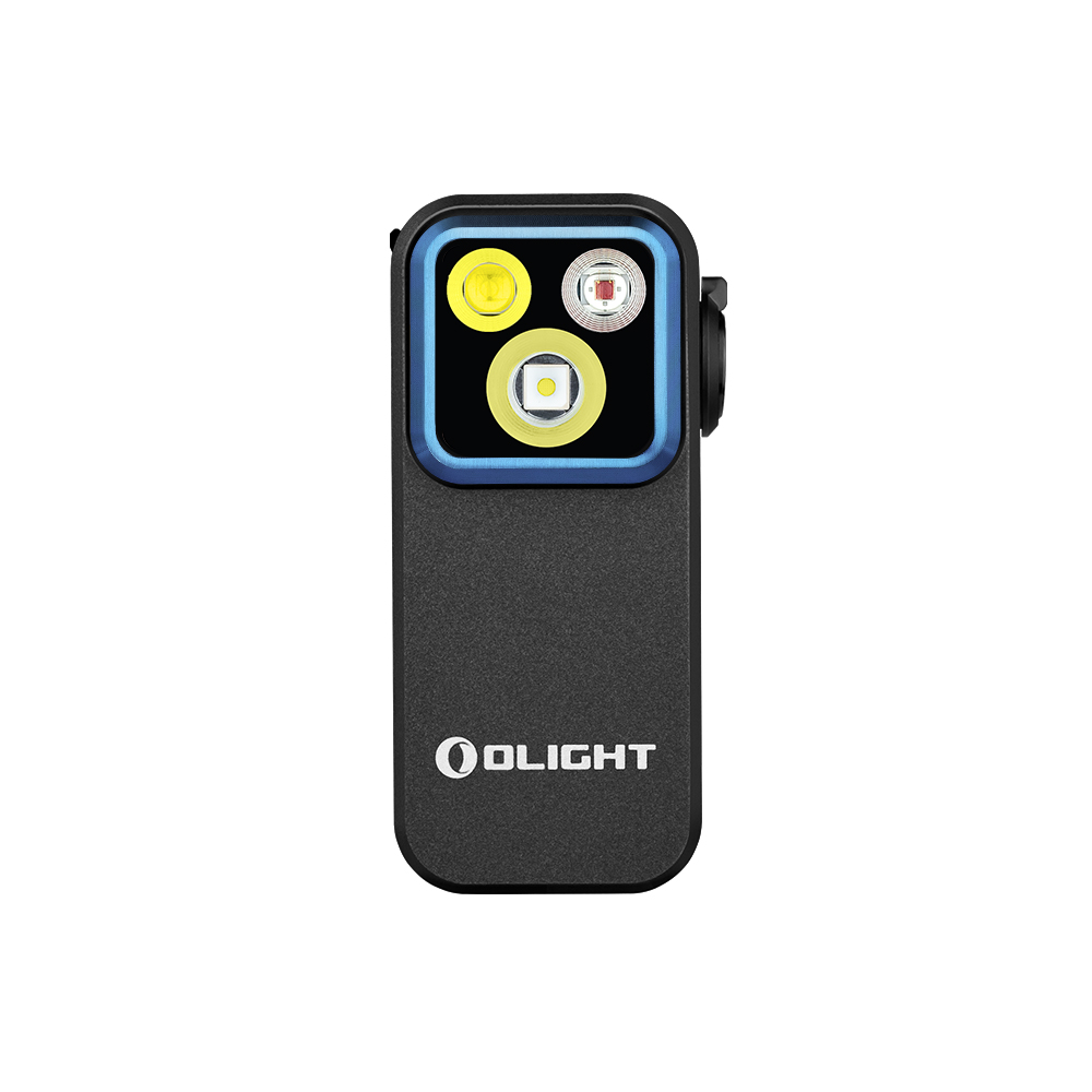 OLIGHT Oclip Pro Clip on Flashlight with Floodlight Spotlight and Red Light