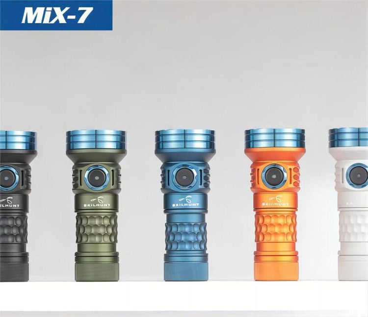 SKILHUNT Eskte MiX-7 Multi-color 18350 EDC Flashlight