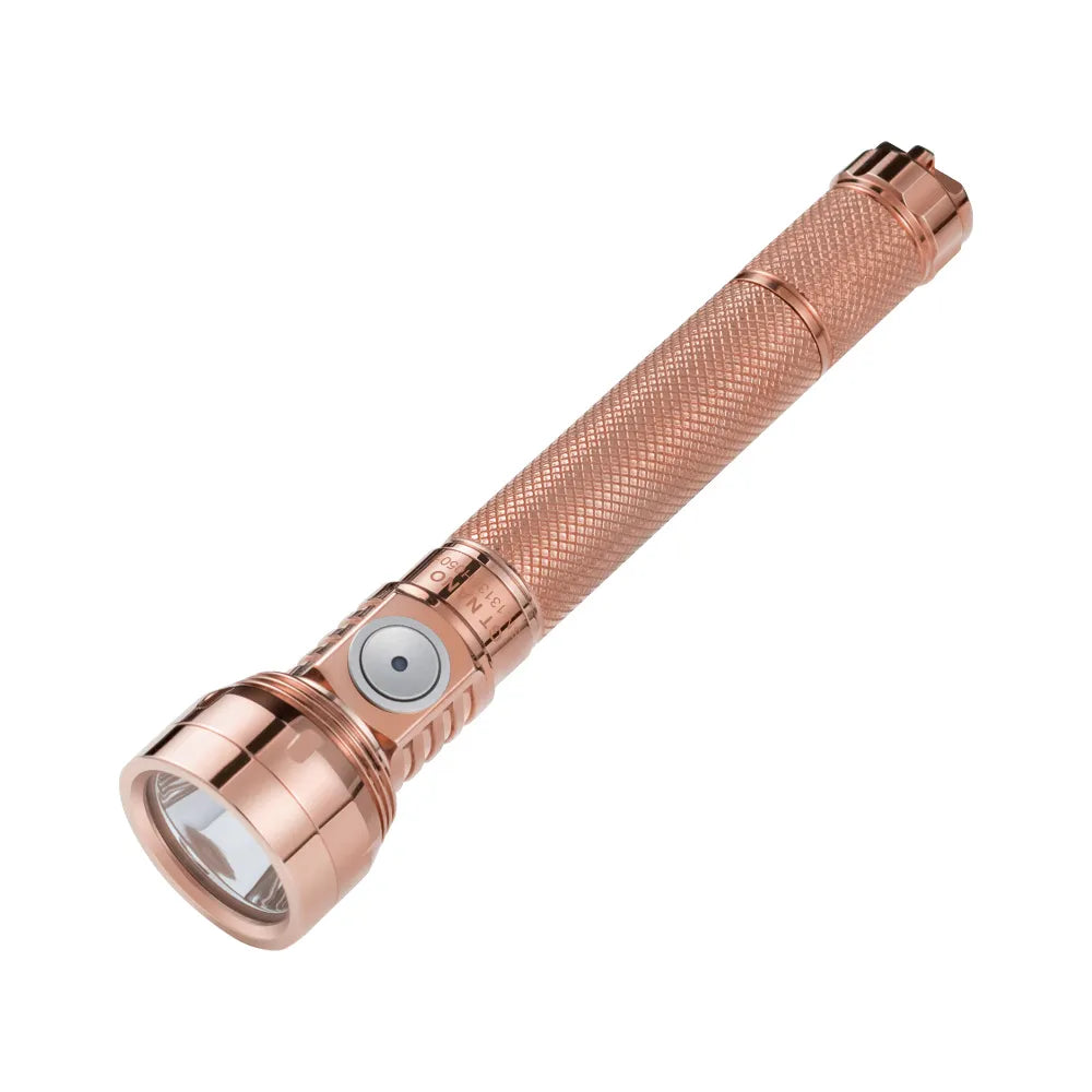 LUMINTOP GT Nano 3.0 Copper Brass 700lm 400m 10280 Thrower USB-C EDC Keychain Flashlight
