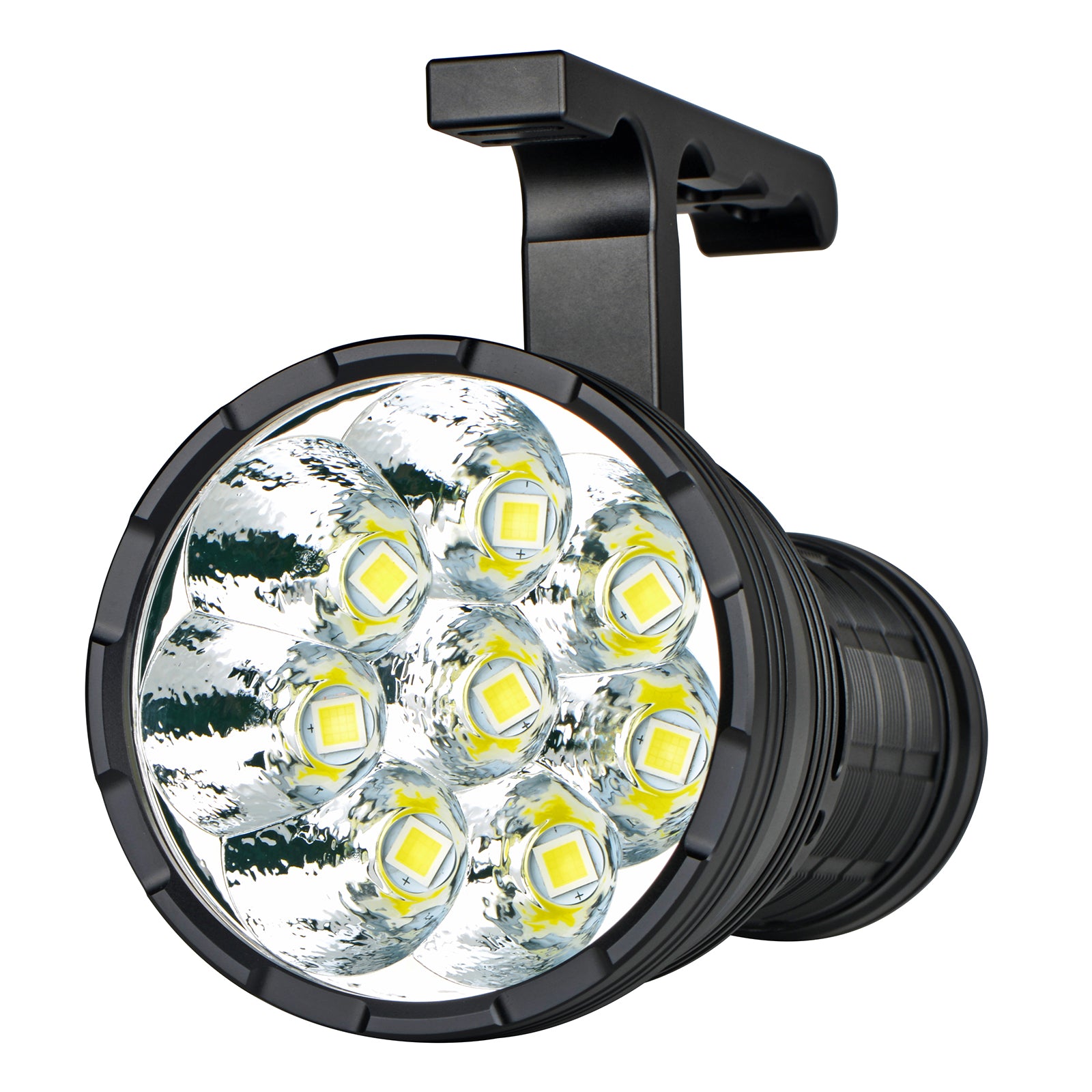 HaikeLite HK08 8xSFH43 60000lm 1340m Flood Thrower 21700 LED Flashlight Secondary image