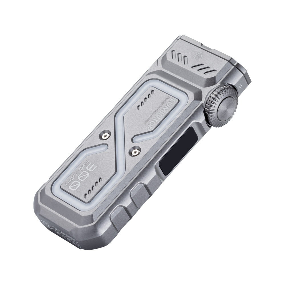 LUMINTOP Pixel Multi-Function 1300lm Laser Pointer UV RGB Light With Fidget Dial Flashlight