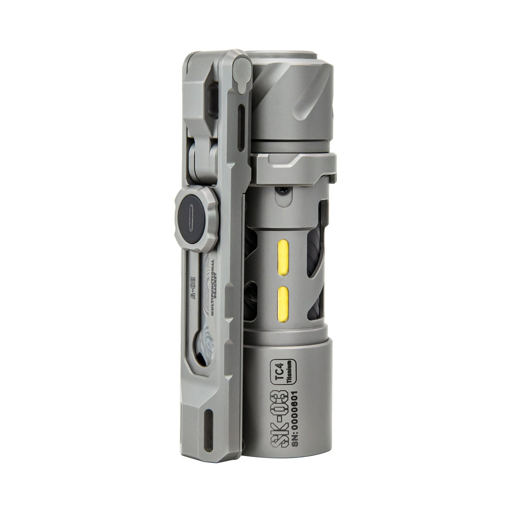 Loop Flashlight LOOP GEAR SK03 Pro 1000lm 120m 14500 EDC Flashlight – Nealsgadgets