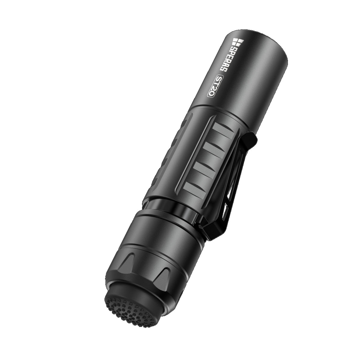 SPERAS ST20 1300lm 175m 18650 Tactical LED Flashlight