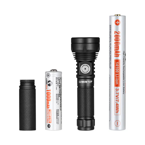 LUMINTOP GT Nano Plus 1200lm 450m 14500 EDC Flashlight LUMINTOP