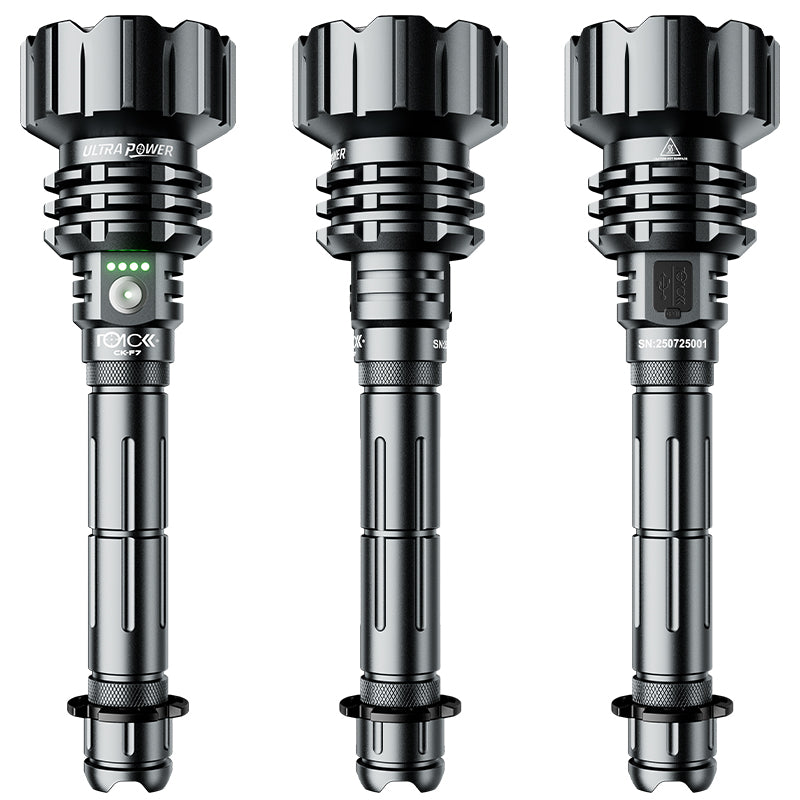 Rock CK-F7 5360lm 1300m Thrower LED Flashlight