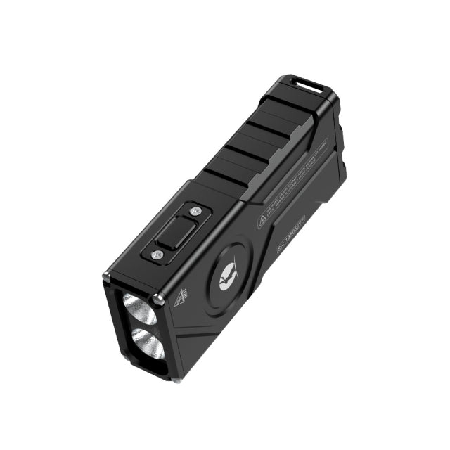 LUMINTOP F02 1000lm Keychain Flashlight with UV RGB and Laser Pointer