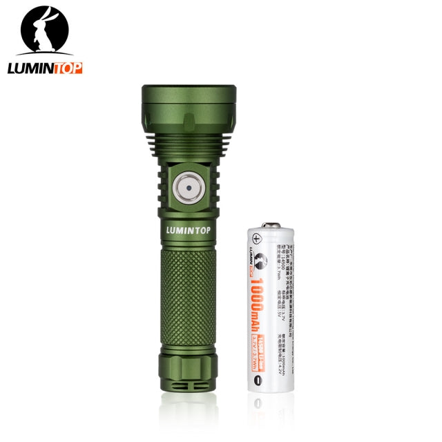 LUMINTOP GT Nano Plus 1200lm 450m 14500 EDC Flashlight LUMINTOP