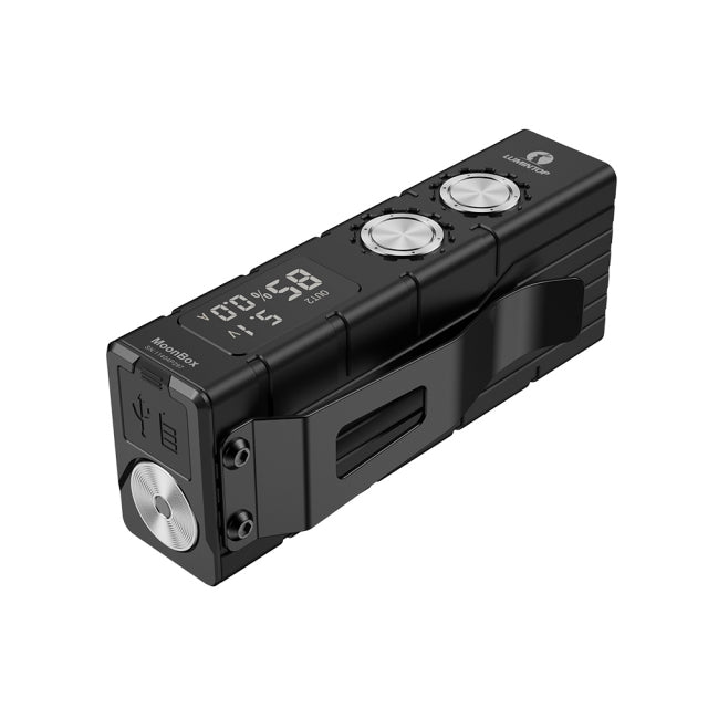 Lumintop Moonbox V2 Cree XHP50.2 10000lm LED LCD Display Flood Rechargeable Flashlight
