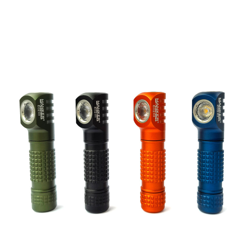 220 volt rechargeable flashlight Manker E02H III 560lm 10440 AAA Headlamp – Nealsgadgets