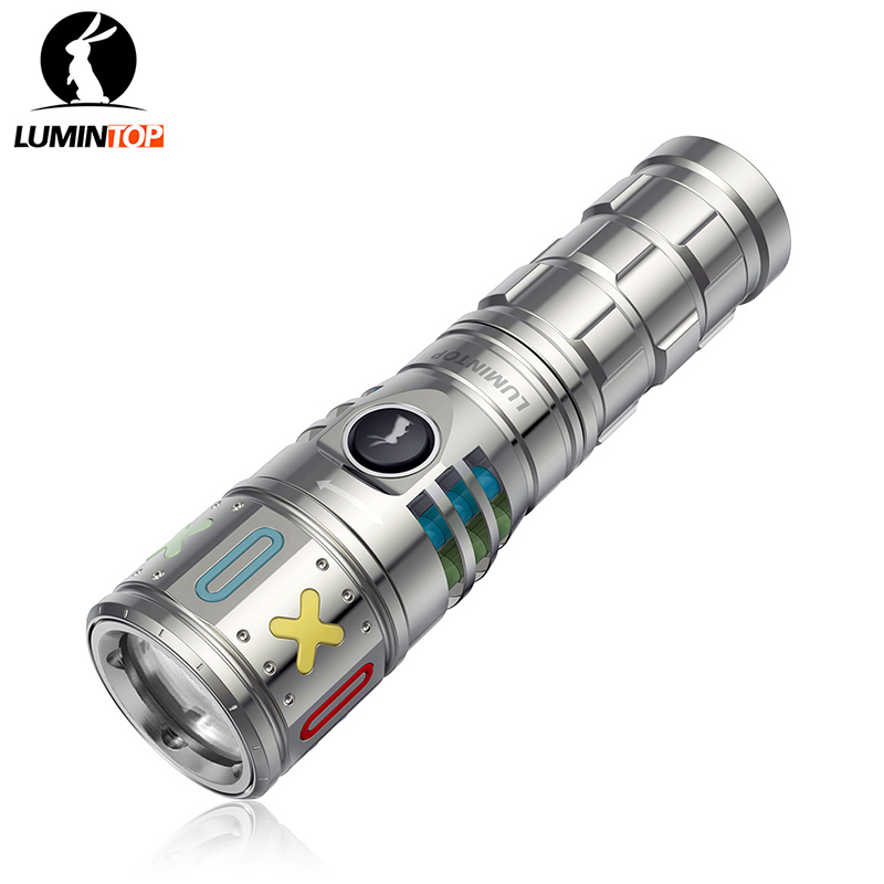 Lumintop XO 450lm 1550m Titanium LEP 26650 Thrower Flashlight Secondary image