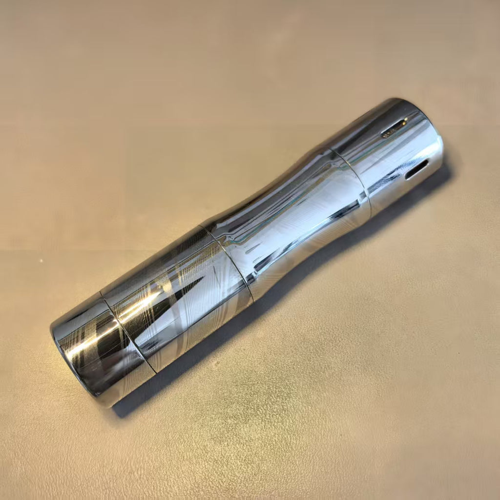 NLIGHTD L2 LIMITED Damascus Steel Mokume 700m Thrower LEP Flashlight