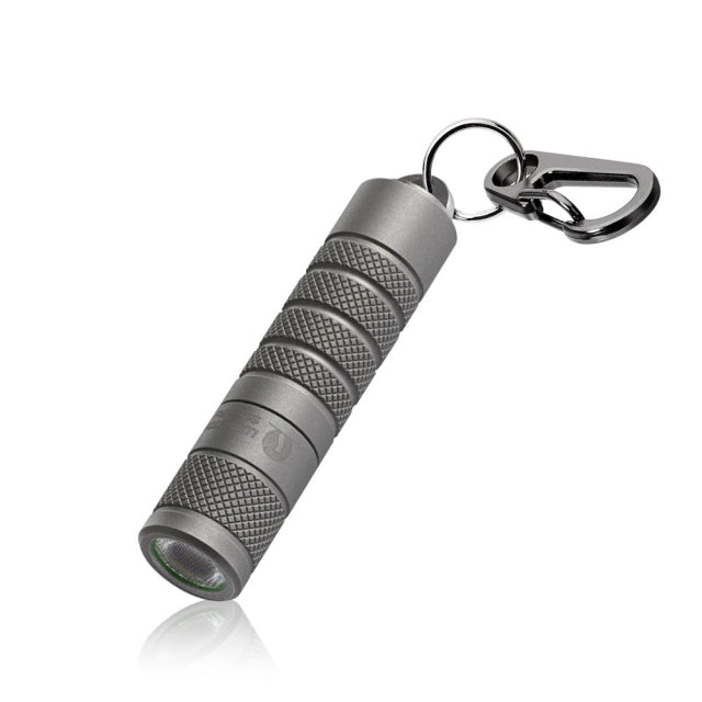 LUMINTOP Silver Fox Titanium 760 Lumens Magnetic AA 14500 EDC Flashlight