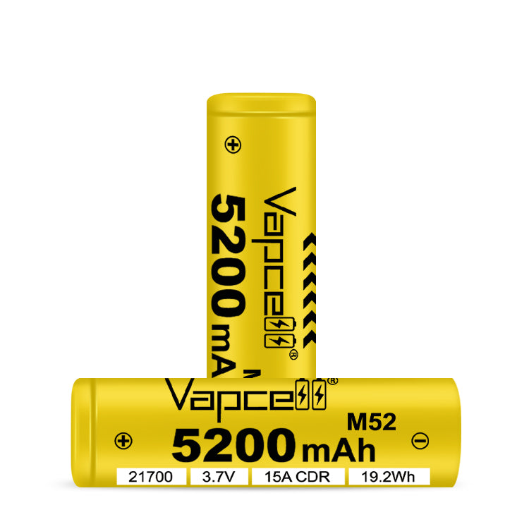 Vapcell M52 21700 5200MAH 15A Battery