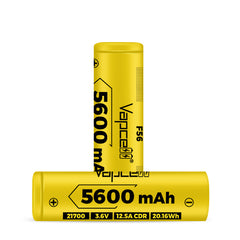 Vapcell F56 21700 5600mah 12.5A Battery