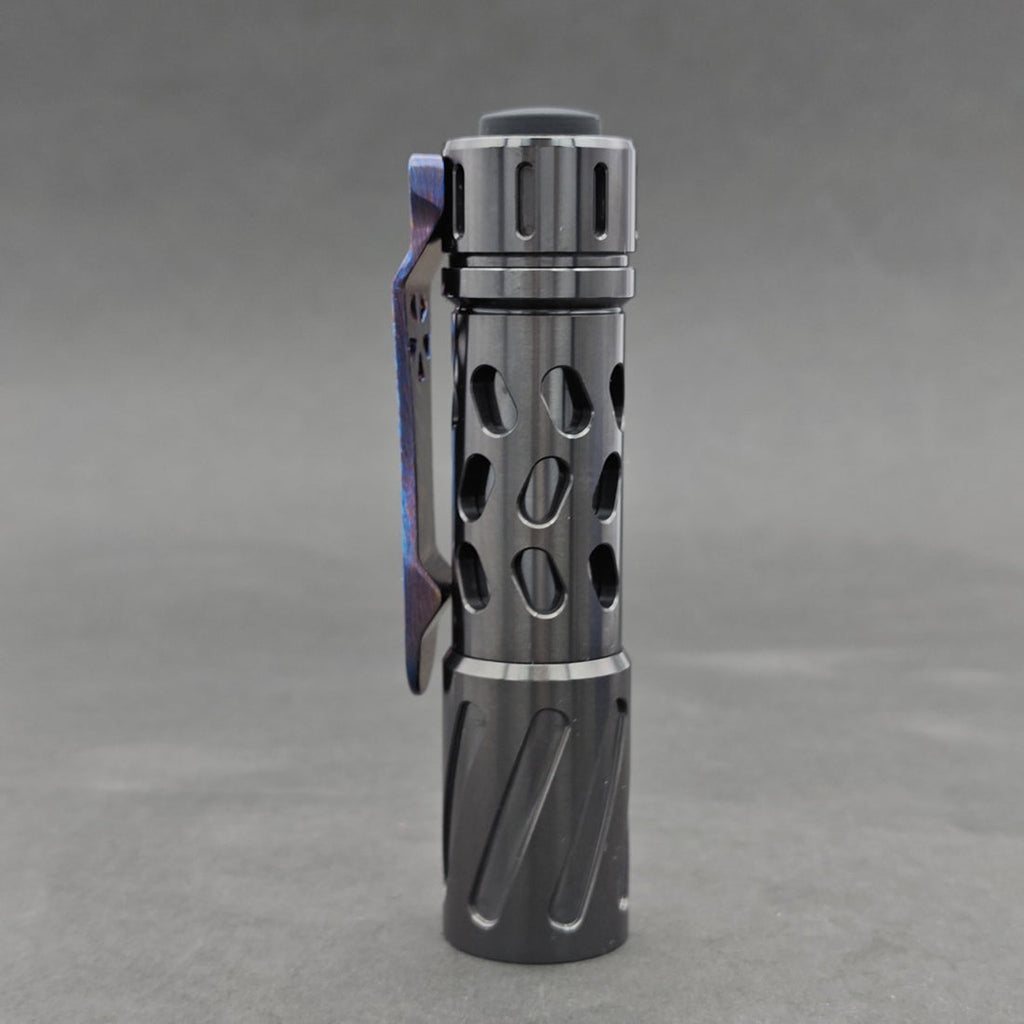 CDC x ReyLight Crusader Nichia 519a 550lm 10440 EDC Flashlight